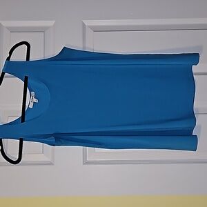 Sympli turquoise blue tank top